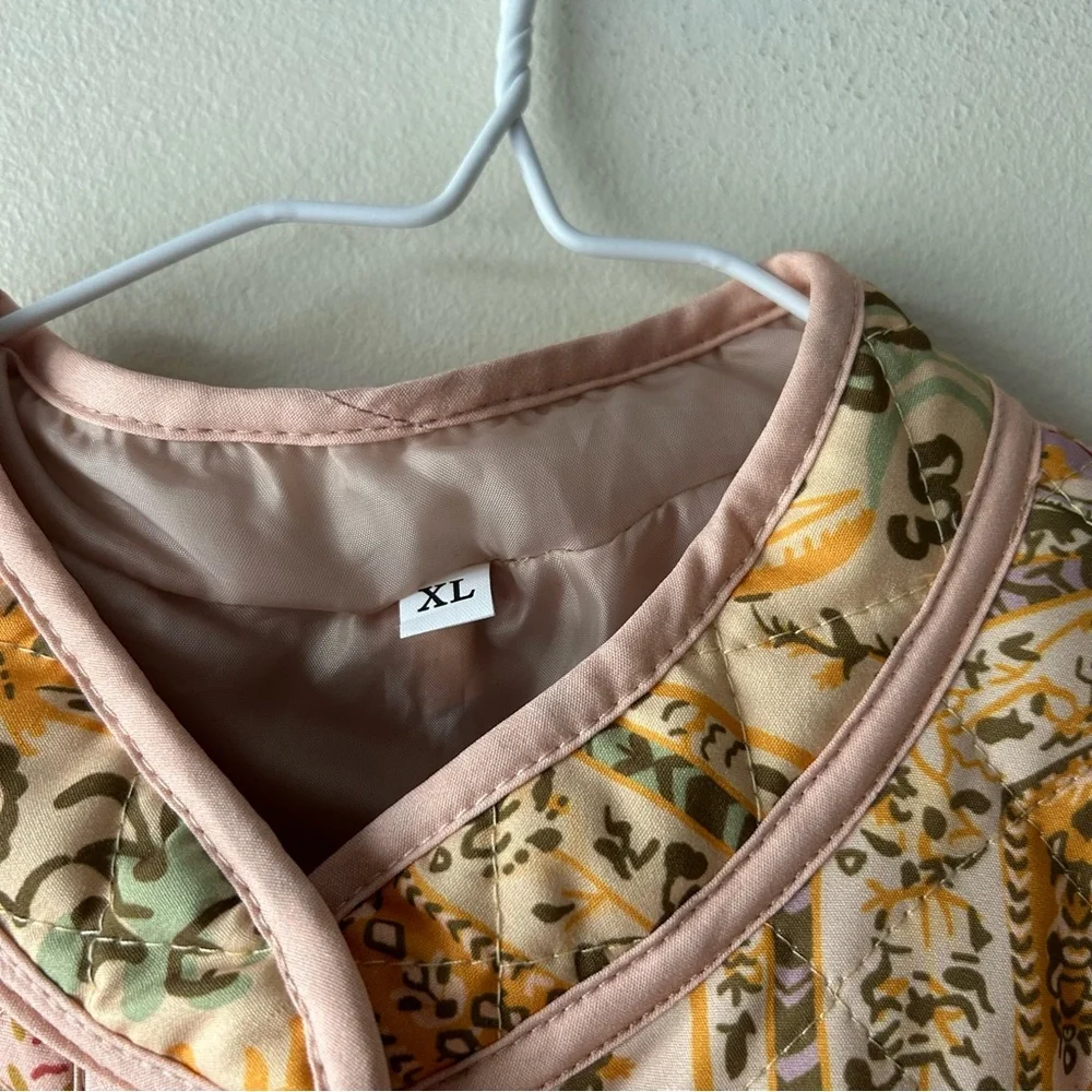 Free People Multicolor Quilted Jacket - Picture 9 of 12
